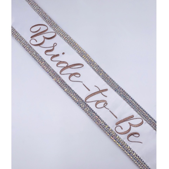 The Radiant 'Bride-To-Be' Sash By The Sash Company - Picture 1 of 12